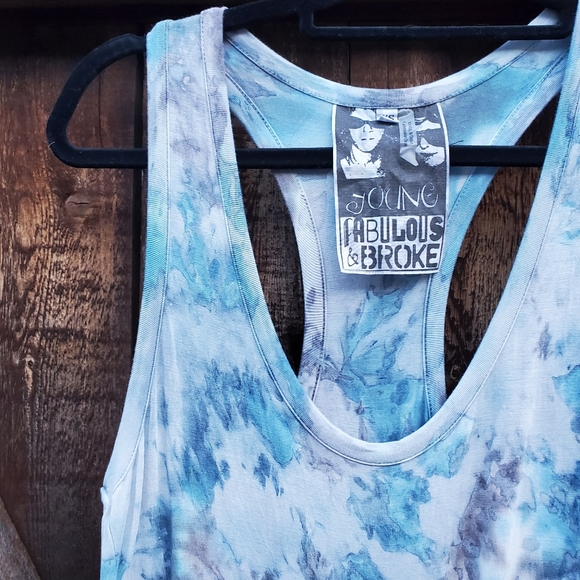 Young Fabulous & Broke Dyed Twist Waist Maxi Dress - Picture 2 of 6